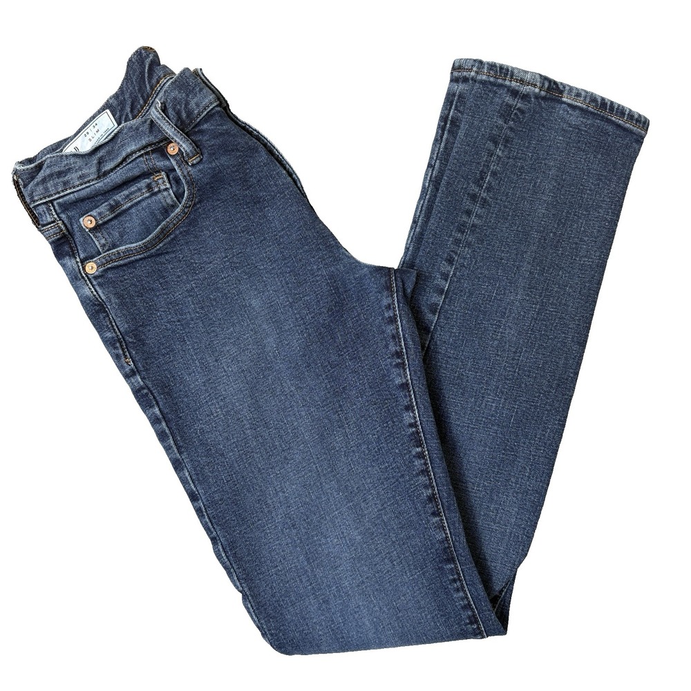 GAP 1969 Slim Jeans Men 29 Blue Medium Wash Denim‎ Slim Fit Stretch Casual